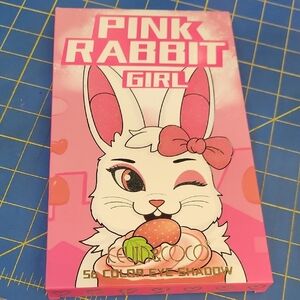 Kevin & Coco Pink Rabbit Girl Eyeshadow 56 Color Palette New in Box